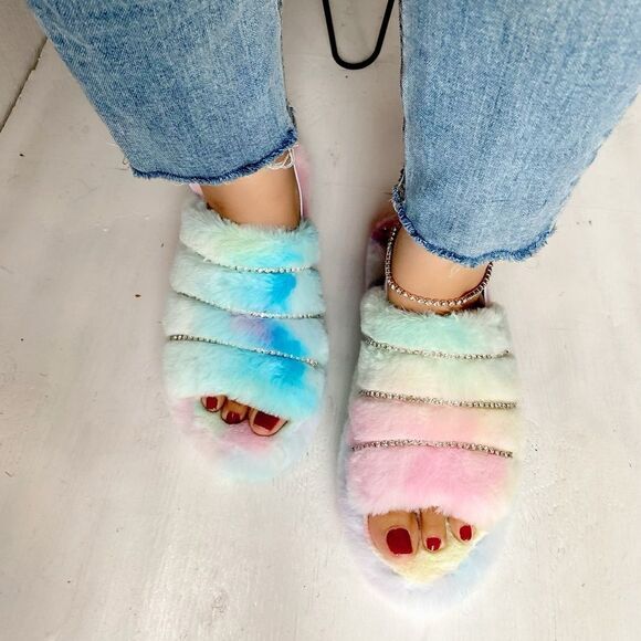 TIE DYE SLIPPER SLING BACK FOR WOMEN - Picture 3 of 5